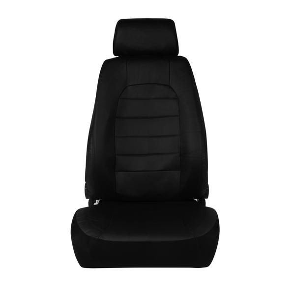 Pilot Automotive Super Sport Black Low Back Seat Cover, Pk2 SC-436EE-2